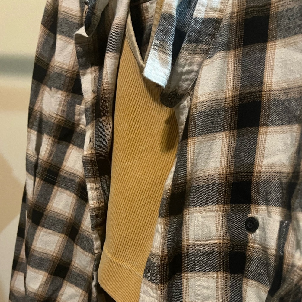 Large flannel